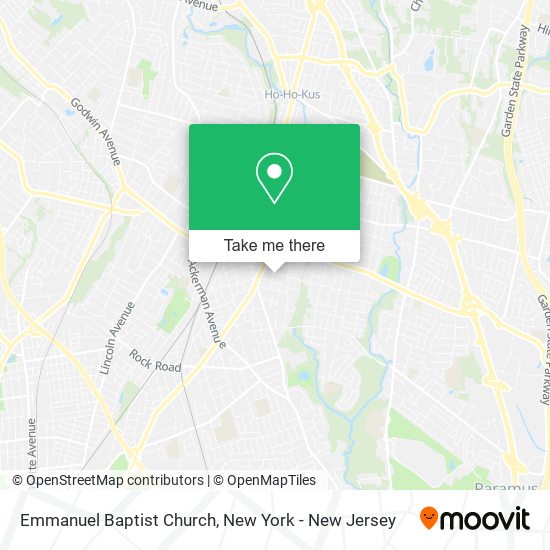 Mapa de Emmanuel Baptist Church