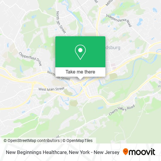 New Beginnings Healthcare map