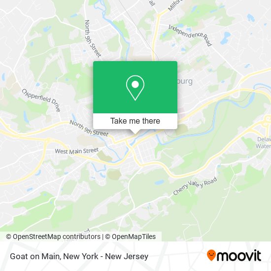 Mapa de Goat on Main
