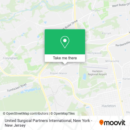 Mapa de United Surgical Partners International