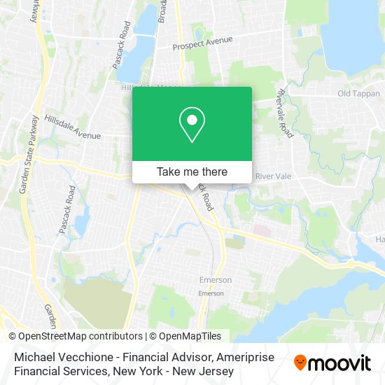 Mapa de Michael Vecchione - Financial Advisor, Ameriprise Financial Services