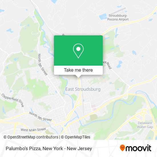 Palumbo's Pizza map