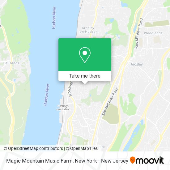 Magic Mountain Music Farm map