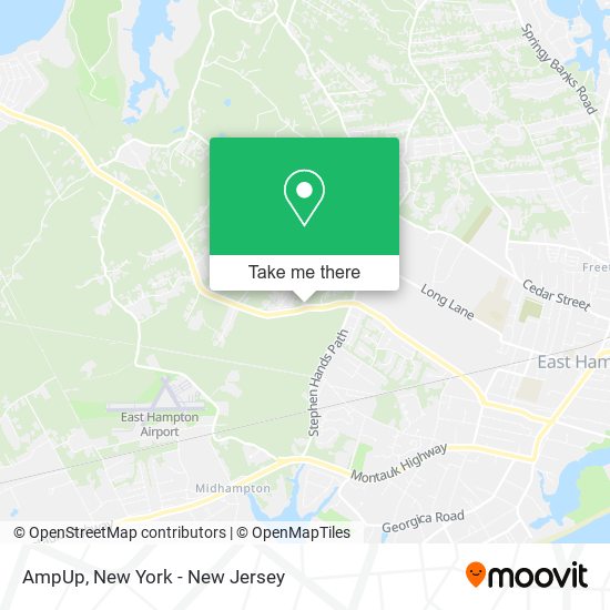 AmpUp map