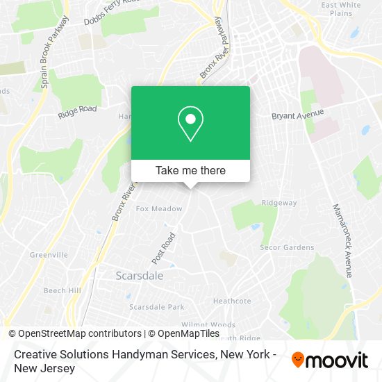 Creative Solutions Handyman Services map