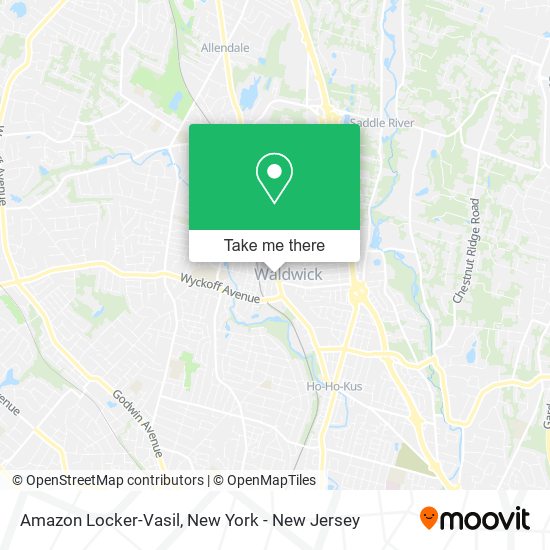 Mapa de Amazon Locker-Vasil