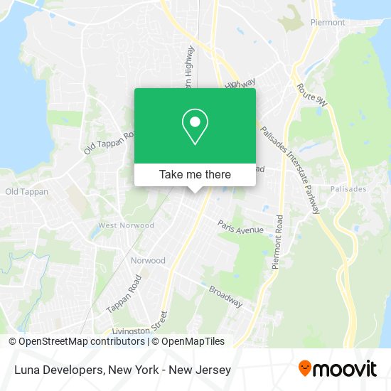 Luna Developers map