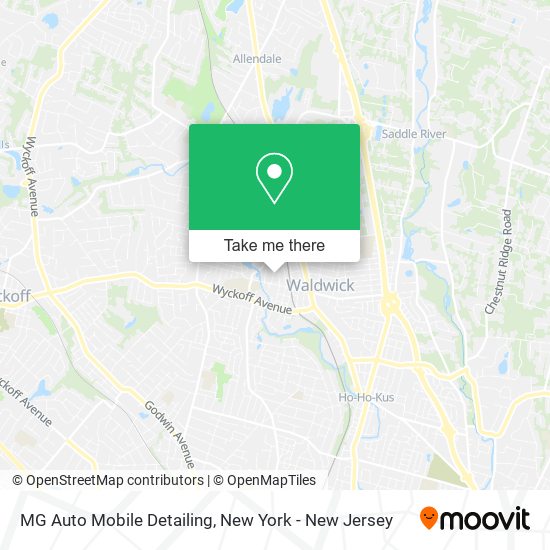 MG Auto Mobile Detailing map