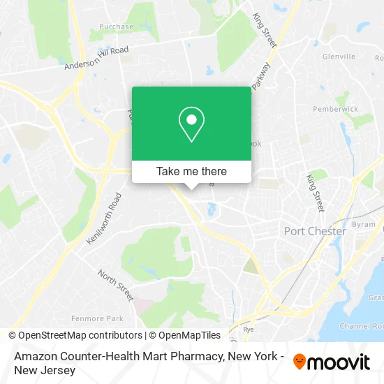Amazon Counter-Health Mart Pharmacy map
