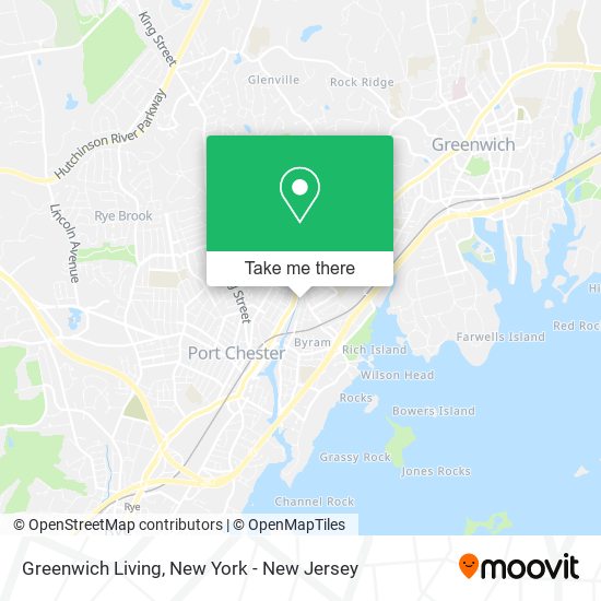Greenwich Living map
