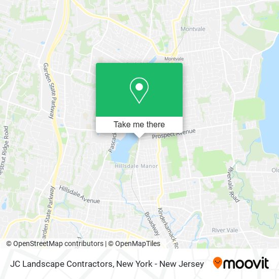 JC Landscape Contractors map