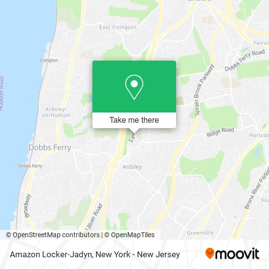 Mapa de Amazon Locker-Jadyn