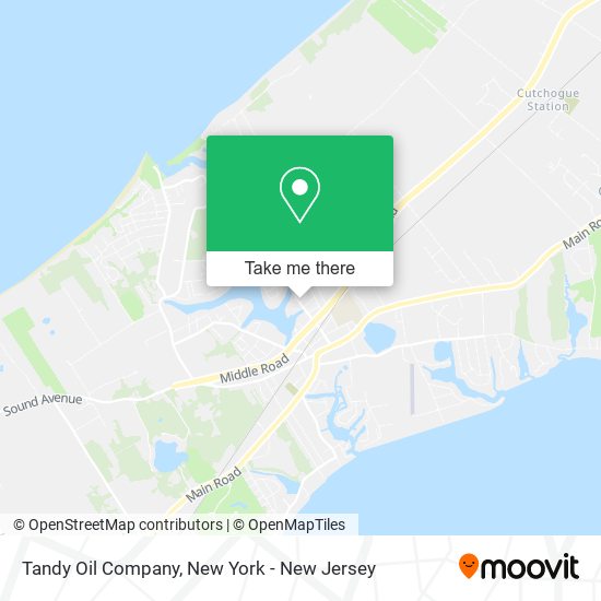 Mapa de Tandy Oil Company