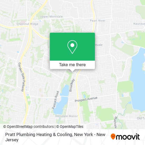 Pratt Plumbing Heating & Cooling map