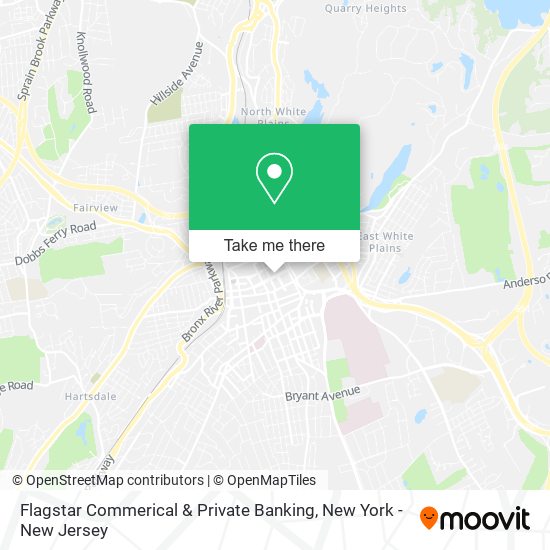 Flagstar Commerical & Private Banking map