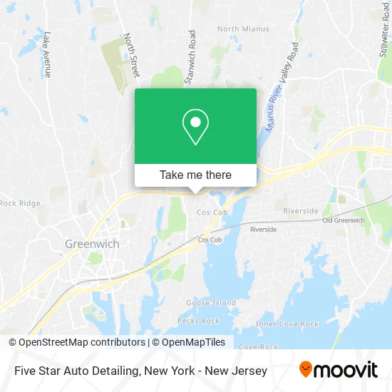Five Star Auto Detailing map