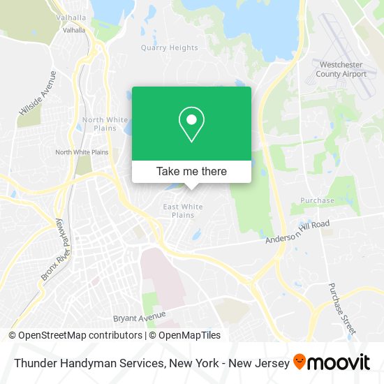 Thunder Handyman Services map