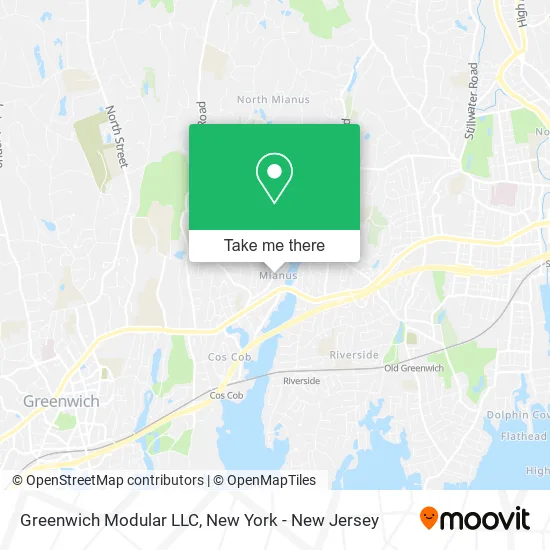 Greenwich Modular LLC map
