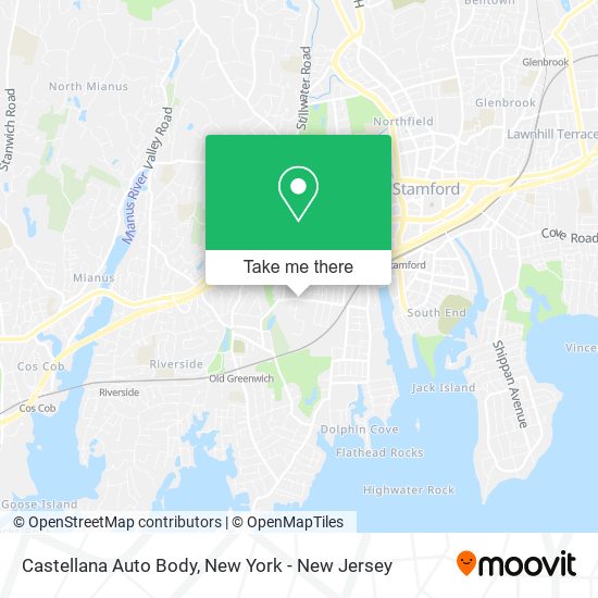 Castellana Auto Body map