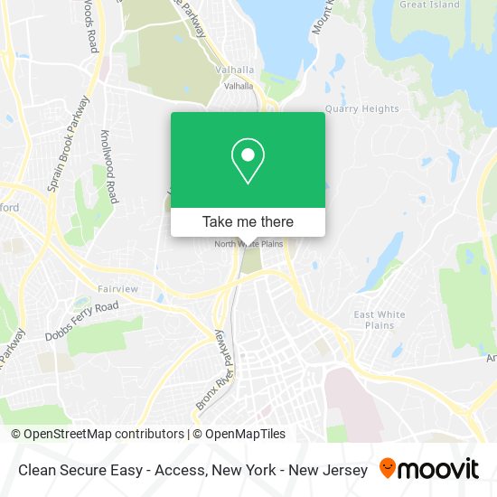 Clean Secure Easy - Access map