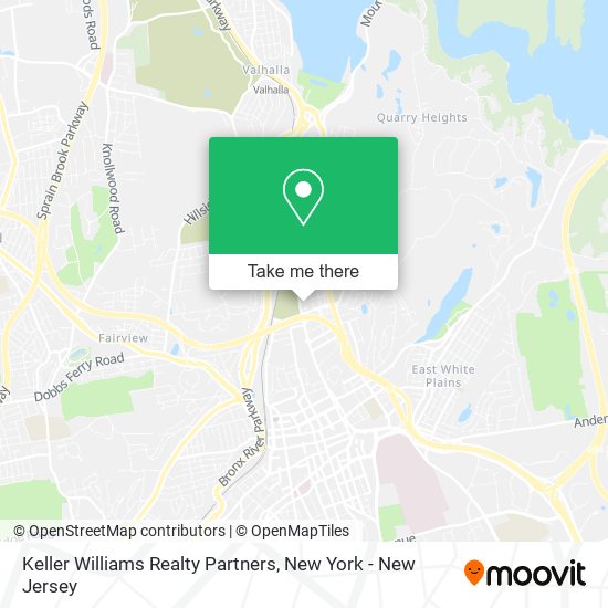 Keller Williams Realty Partners map