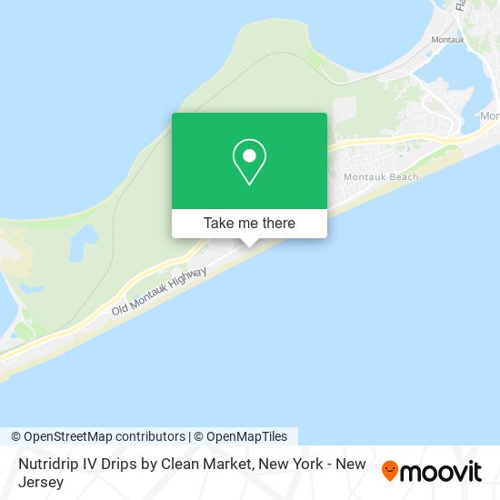 Nutridrip IV Drips by Clean Market map