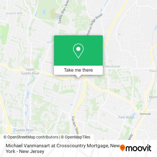 Mapa de Michael Vanmansart at Crosscountry Mortgage