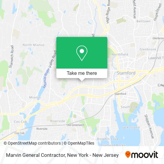 Mapa de Marvin General Contractor