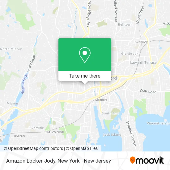 Amazon Locker-Jody map