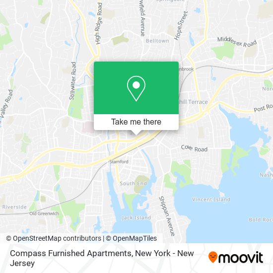 Mapa de Compass Furnished Apartments