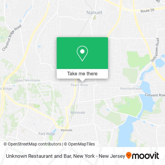 Unknown Restaurant and Bar map