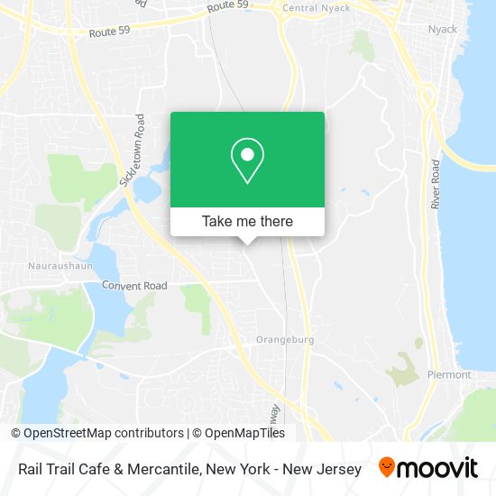 Rail Trail Cafe & Mercantile map