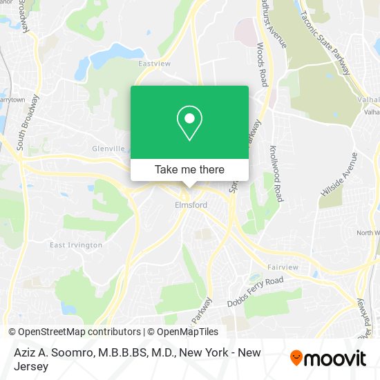 Mapa de Aziz A. Soomro, M.B.B.BS, M.D.
