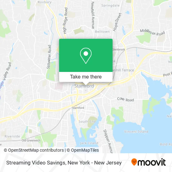 Streaming Video Savings map