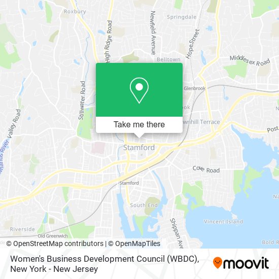 Women's Business Development Council (WBDC) map