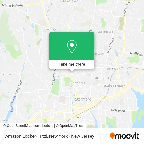 Amazon Locker-Fritzi map