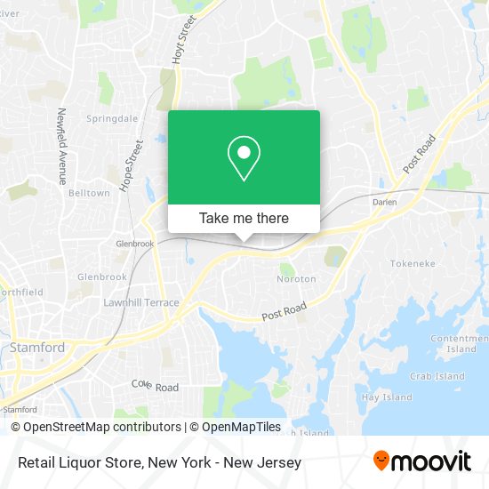 Retail Liquor Store map
