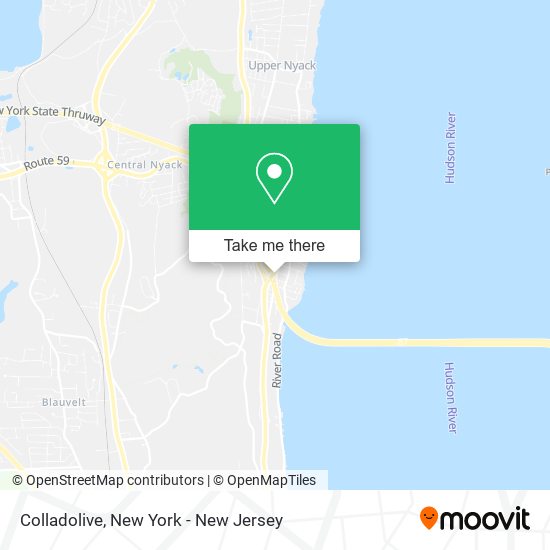 Colladolive map