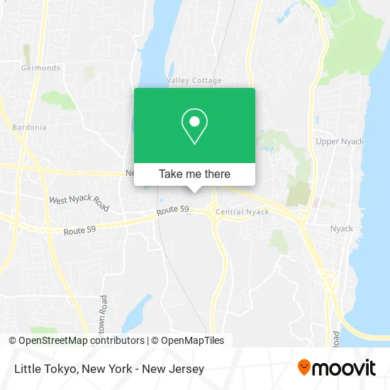 Little Tokyo map