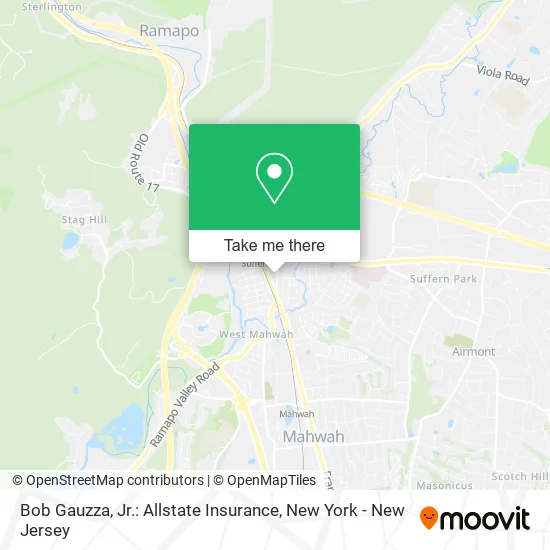 Bob Gauzza, Jr.: Allstate Insurance map