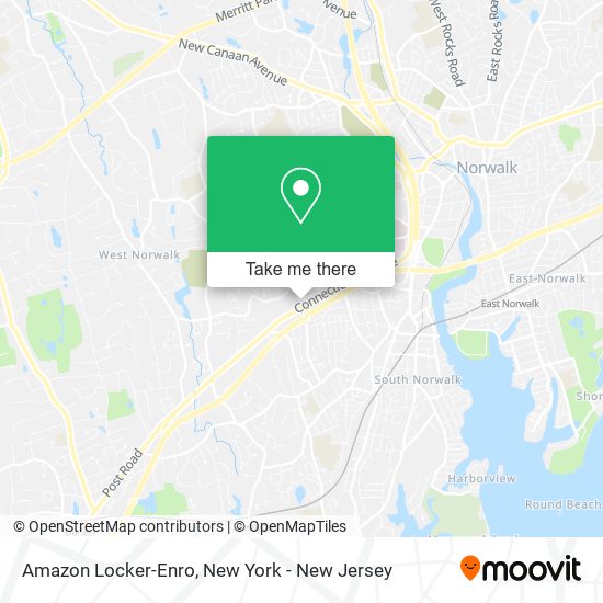 Mapa de Amazon Locker-Enro