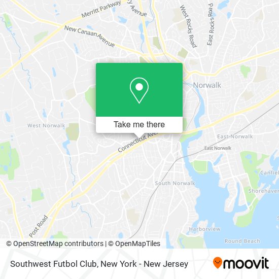 Southwest Futbol Club map