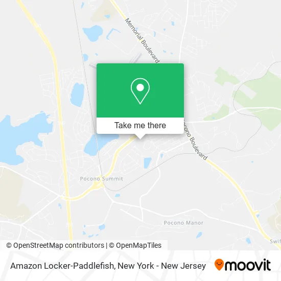 Amazon Locker-Paddlefish map