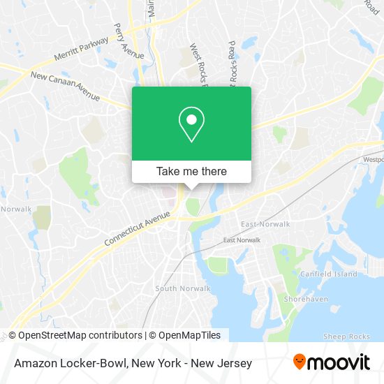 Mapa de Amazon Locker-Bowl