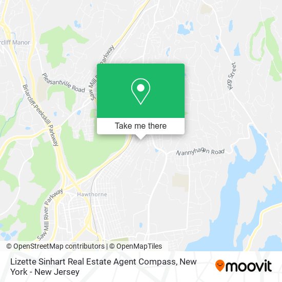 Lizette Sinhart Real Estate Agent Compass map