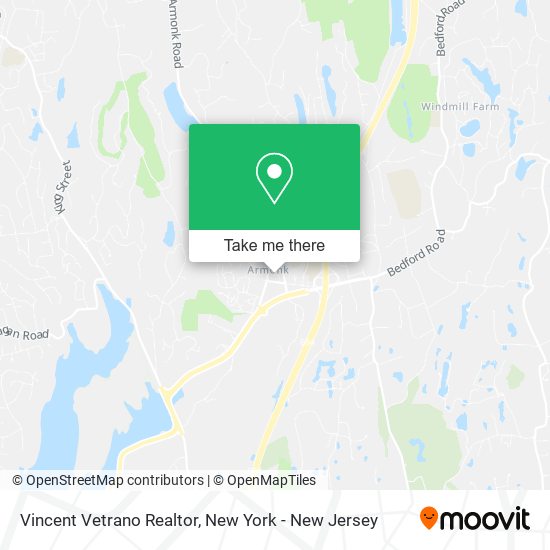 Vincent Vetrano Realtor map