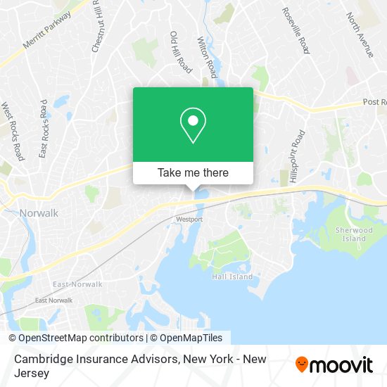Cambridge Insurance Advisors map