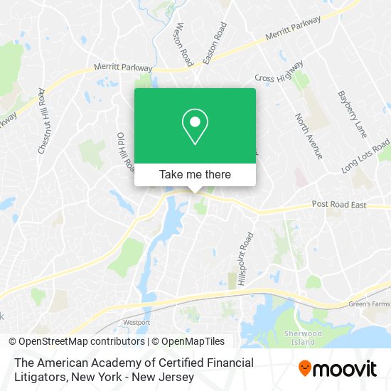 The American Academy of Certified Financial Litigators map