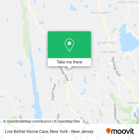 Mapa de Live Better Home Care