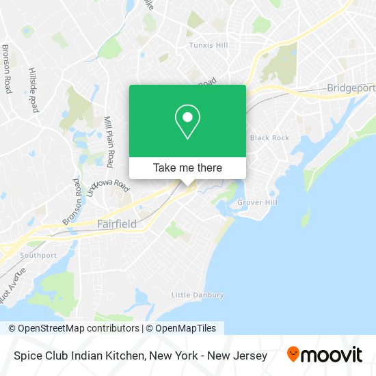 Mapa de Spice Club Indian Kitchen
